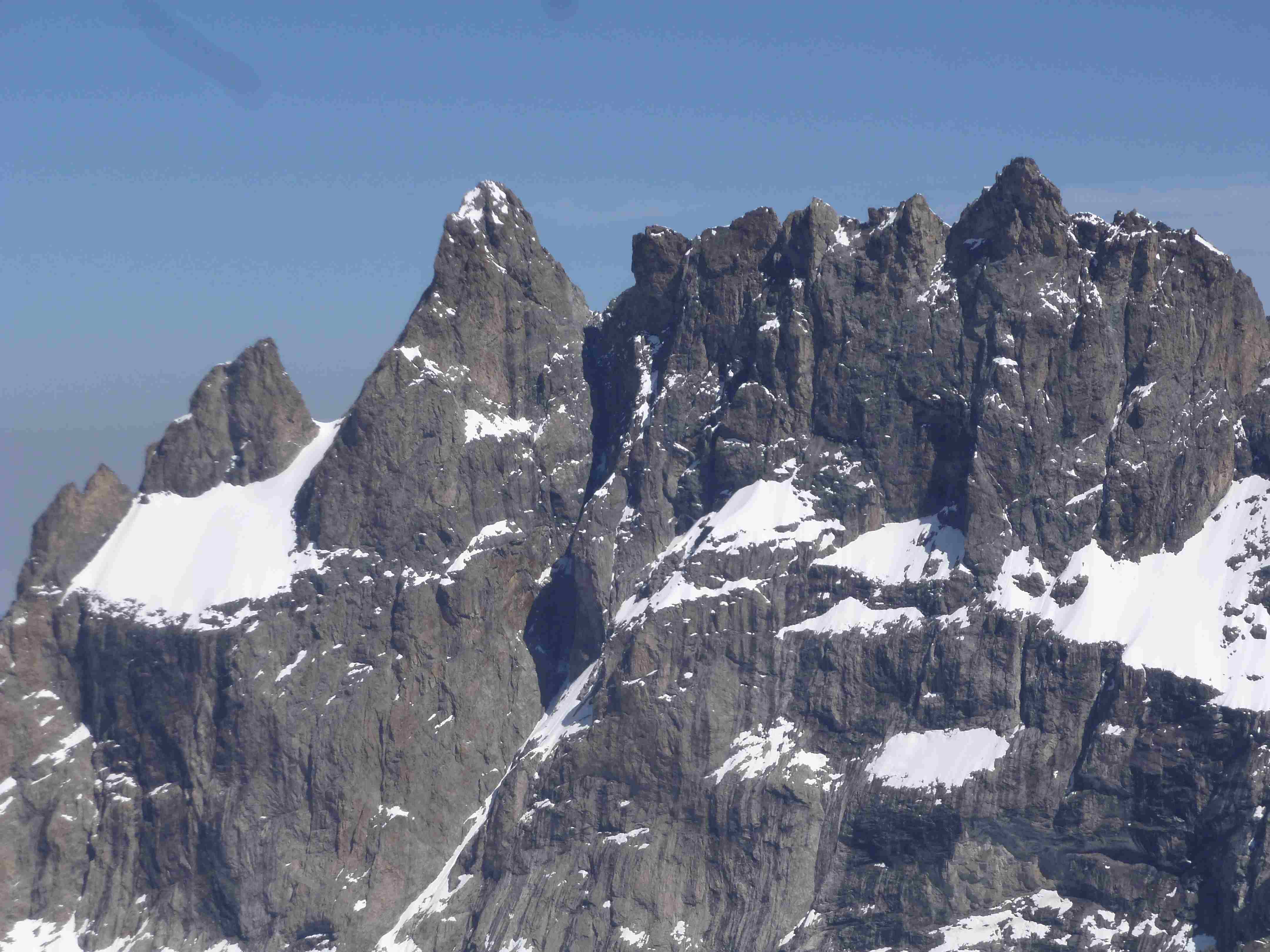 Meije vue depuis la Grande Ruine