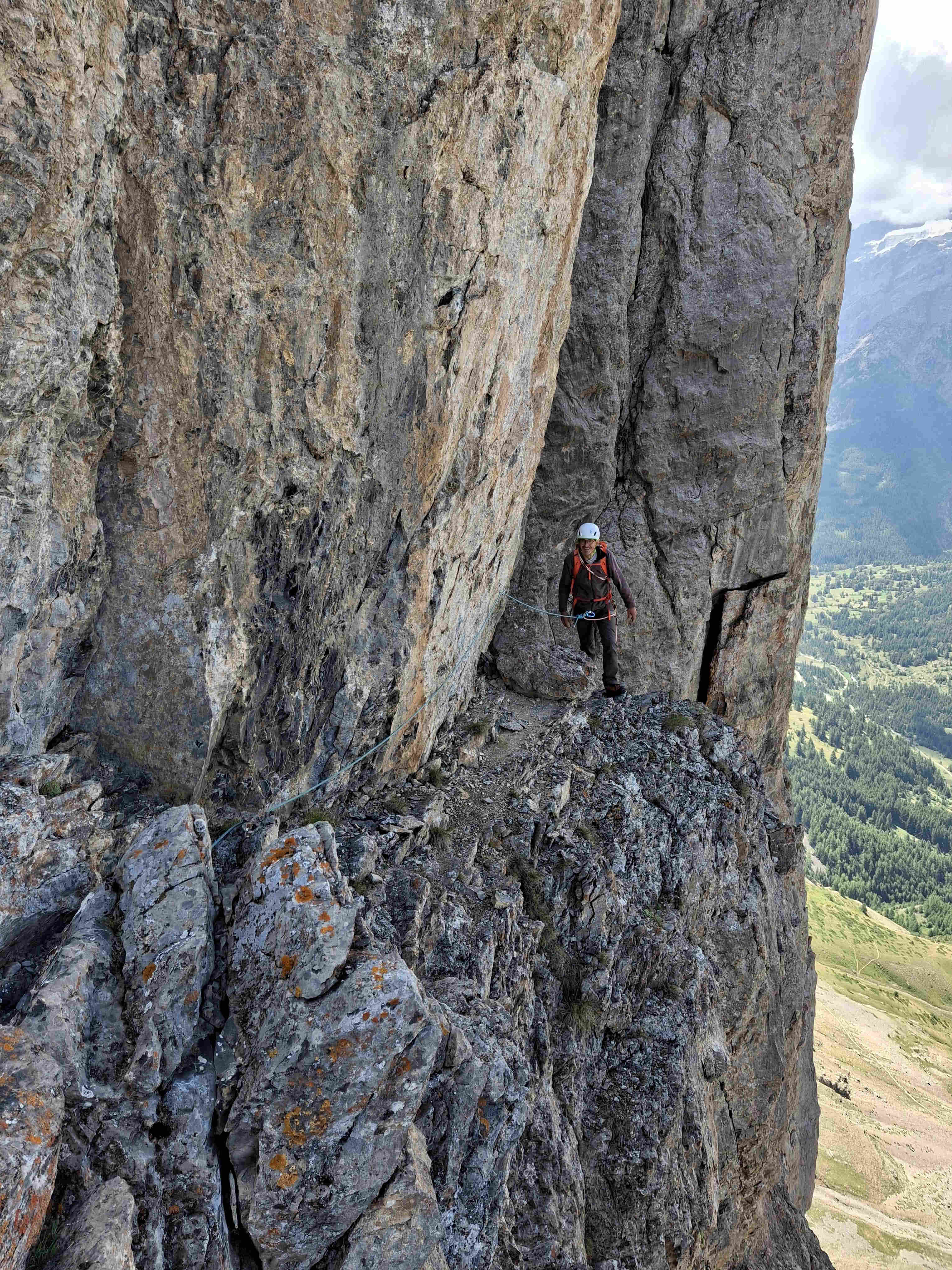[Voie Davin à l'Aiguillette du Lauzet]