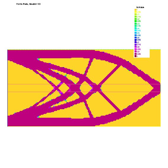 optimal shape of a cantilever