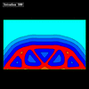 2d bridge. Multi-load optimization (104K)