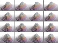 A set of 4x3 stereograms of a few Babel Towers 
