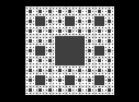 The Sierpinski Carpet -iteration 4- 