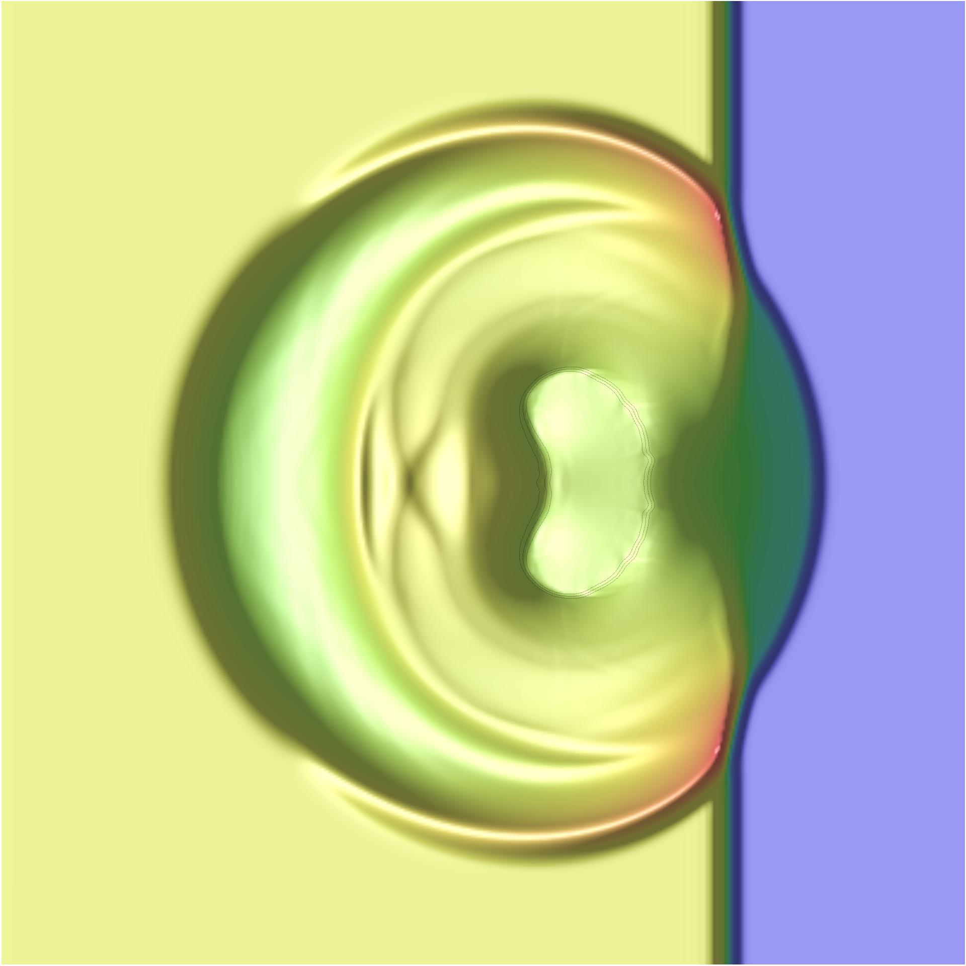 [Bulle au temps t=50]