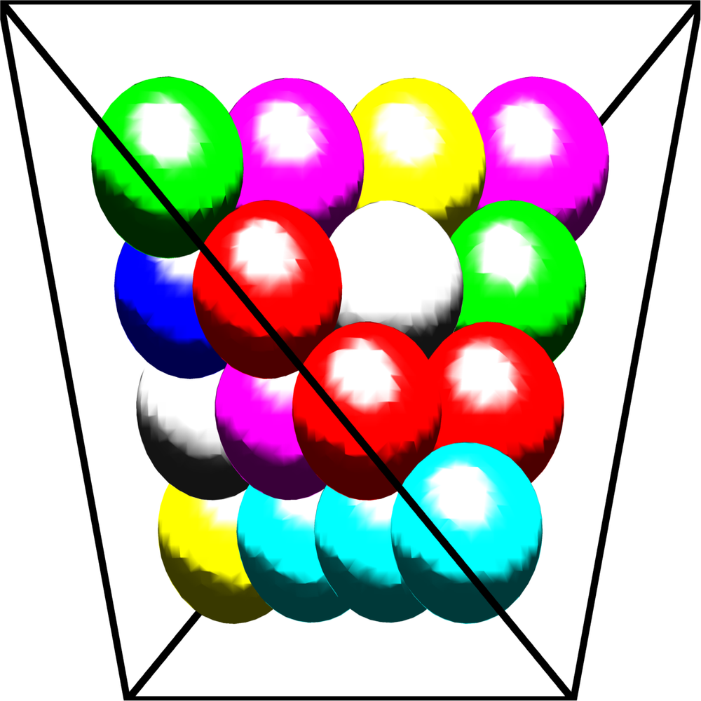 sphere packing in tetrahedron
