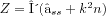 Im21 ${Z=δ(∂_{ss}+k^2n)}$